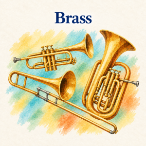 Brass music lessons at Red Barn Music School