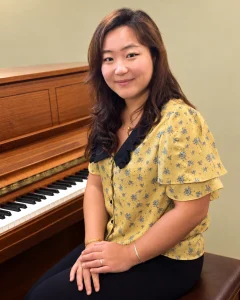 Jingjing Wan, piano teacher at the Red Barn Music School in Amherst, Massachusetts