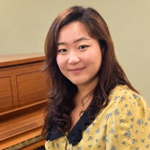 Jingjing Wan, piano teacher at the Red Barn Music School in Amherst, Massachusetts