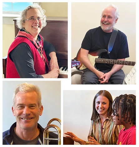 Music lessons at the Red Barn Music School in Amherst Massachusetts