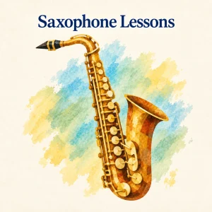 Saxophone lessons at Red Barn Music School