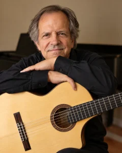 Stephen Dydo teaches guitar at the Red Barn Music School in Amherst, Massachusetts