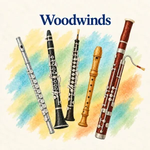 Woodwinds music lessons at Red Barn Music School